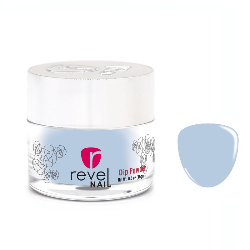 Dip Powder D909 Plunge Blue Creme Dip Powder