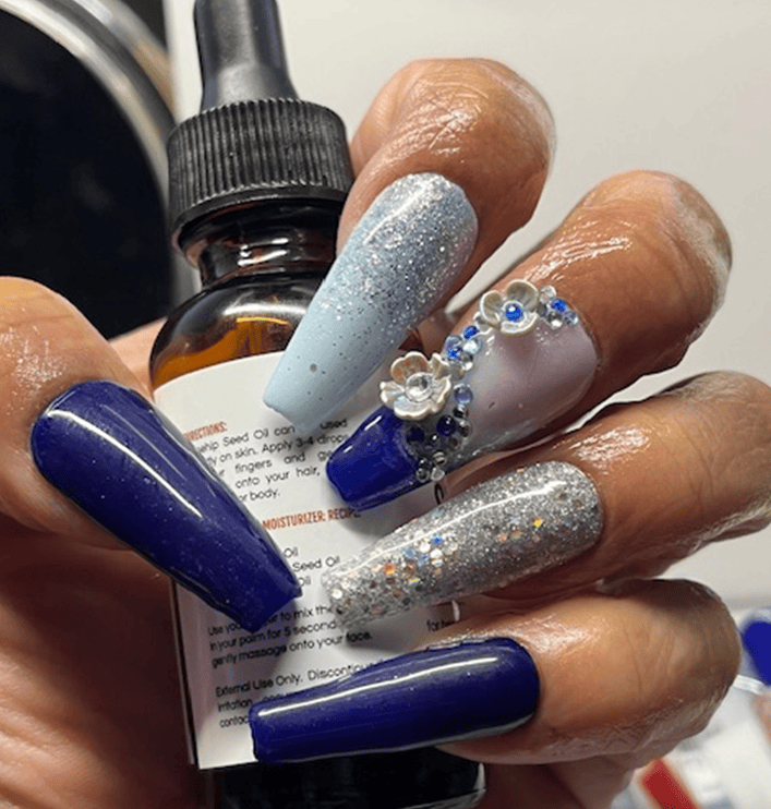 Dip Powder D911 Robin Blue Creme Dip Powder