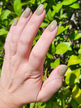 Dip Powder D926 Escapade Gold Glitter Dip Powder