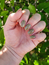 Dip Powder D926 Escapade Gold Glitter Dip Powder