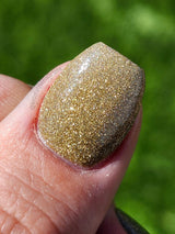 Dip Powder D926 Escapade Gold Glitter Dip powder Pro Product 2 oz