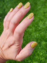 Dip Powder D927 Glory Gold Glitter Dip Powder