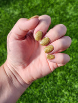 Dip Powder D927 Glory Gold Glitter Dip powder Pro Product 2 oz