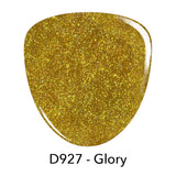 Dip Powder D927 Glory Gold Glitter Dip powder Pro Product 2 oz