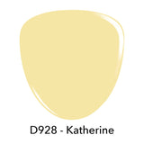 Dip Powder D928 Katherine Yellow Creme Dip powder Pro Product 2 oz