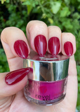 Dip Powder D938 Enamor Red Creme Dip Powder