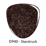Dip Powder D940 Starstruck Black Glitter Dip powder Pro Product 2 oz