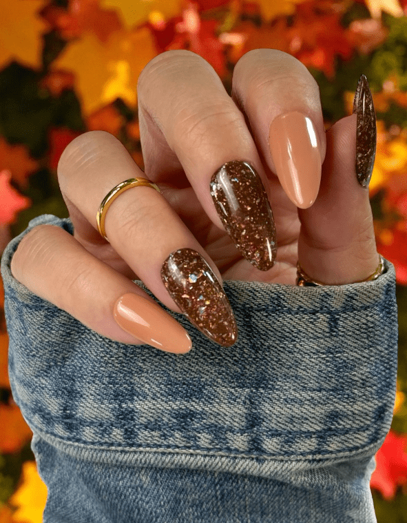 Dip Powder D950 Stacy Brown Creme Dip Powder