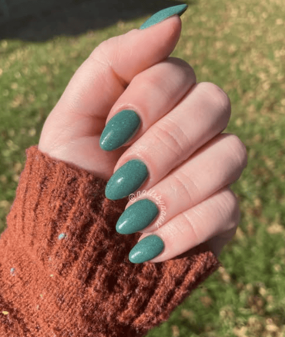 Dip Powder D971 Spruced Up Green Shimmer Dip Powder 0.5 oz jar