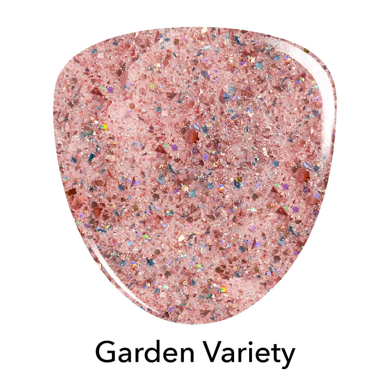 Dip Powder Garden Variety Pink Flake Dip Powder