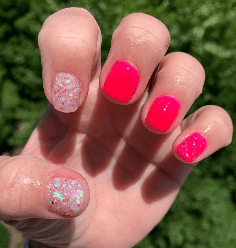 Dip Powder GC15 Spark Pink Glow Dip Powder 0.5 oz jar