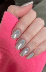 Dip Powder HC3 Elixir Silver Glitter Dip Powder 0.5 oz jar