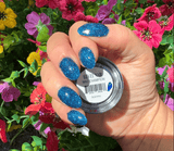 Dip Powder MR2 Champion Blue Glitter Dip Powder 0.5 oz jar