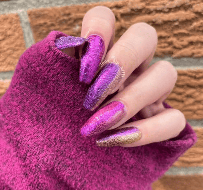 MR7 Legend Purple Glitter Dip Powder – Revel Nail