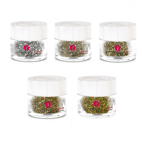 Dip Powder Must Have Metals Dip Powder Tonal Set