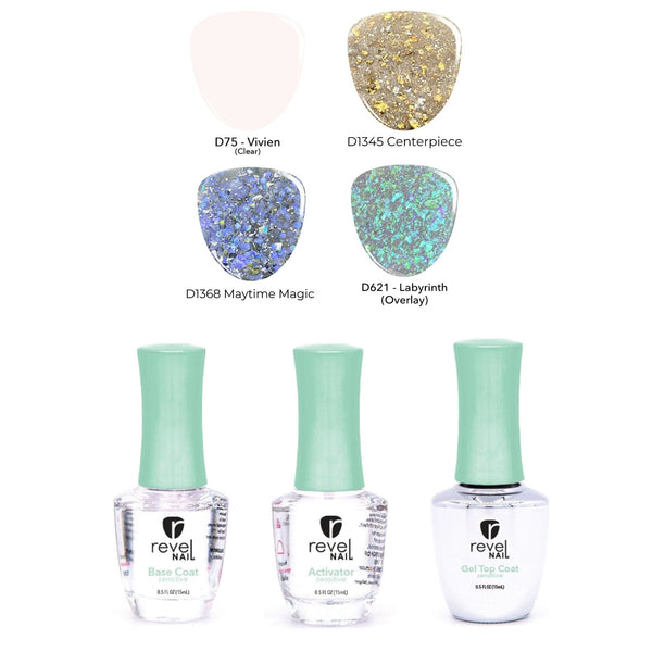 Dip Powder Our Take On Flake - Sensitive | Four Color Dip Powder Starter Kit