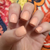 Dip Powder SC15 Sun Island Peach Crème Dip Powder 0.5 oz jar