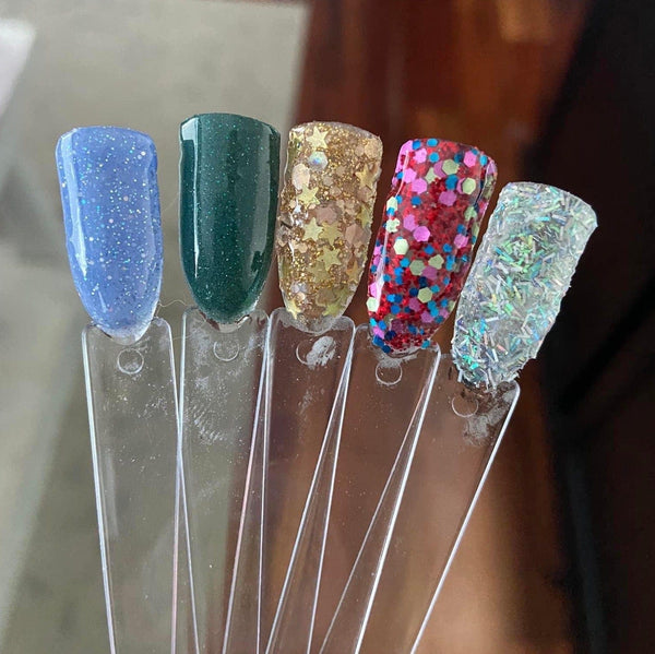 Dip Powder Silver Fir Glitter Dip Powder