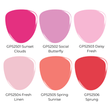 Gel Polish Candy Coated - Spring & Summer Gel & Lacquer Duo Full Set of 12