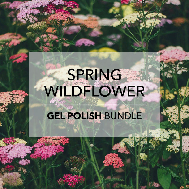 Gel Polish Full (All 9 Shades) Spring Wildflower Gel Polish Shades Bundle