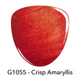 Gel Polish G1055 Crisp Amaryllis Red Shimmer Gel Polish