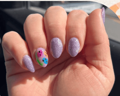 G783 Par-Tea Time Purple Glitter Gel Polish – Revel Nail