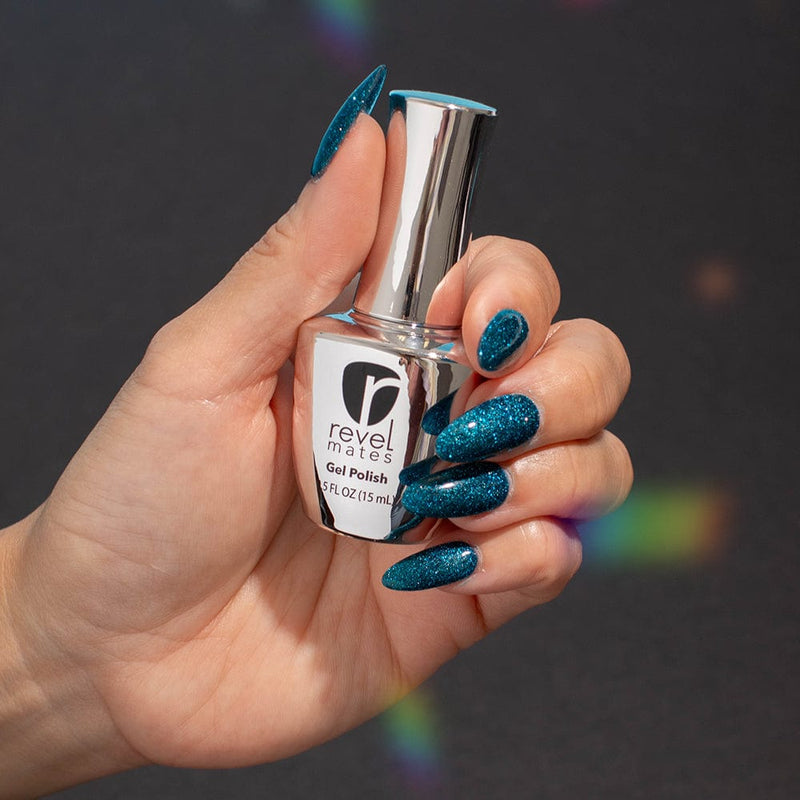 Coastal | Blue glitter nail polish | vegan, 10-free, + cruelty-free – Olive  Ave Polish