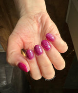 Gel Polish G898 Backtalk Pink Glitter Gel Polish