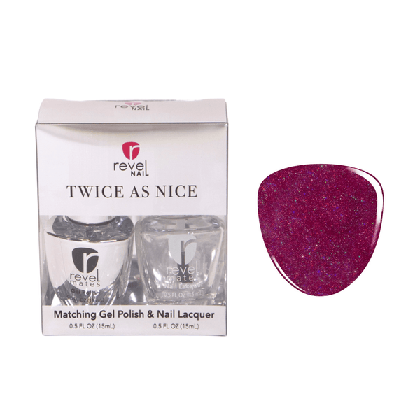 Gel Polish GP898 Backtalk Gel and Nail Polish Duo