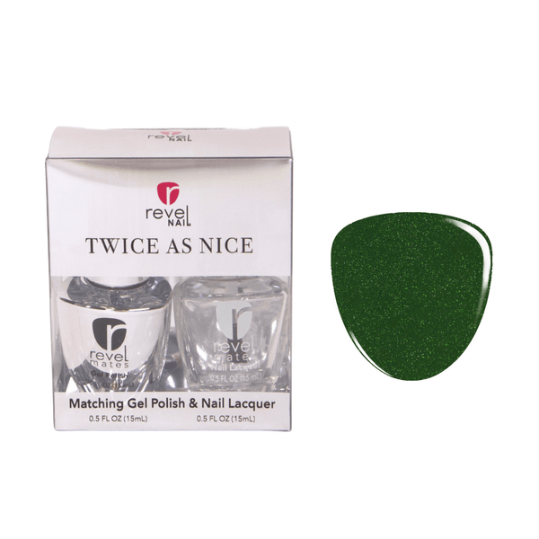 Gel Polish GP924 Evergreen Gel and Nail Polish Duo