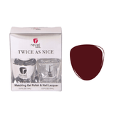 Gel Polish GP939 Carmine Gel and Nail Polish Duo