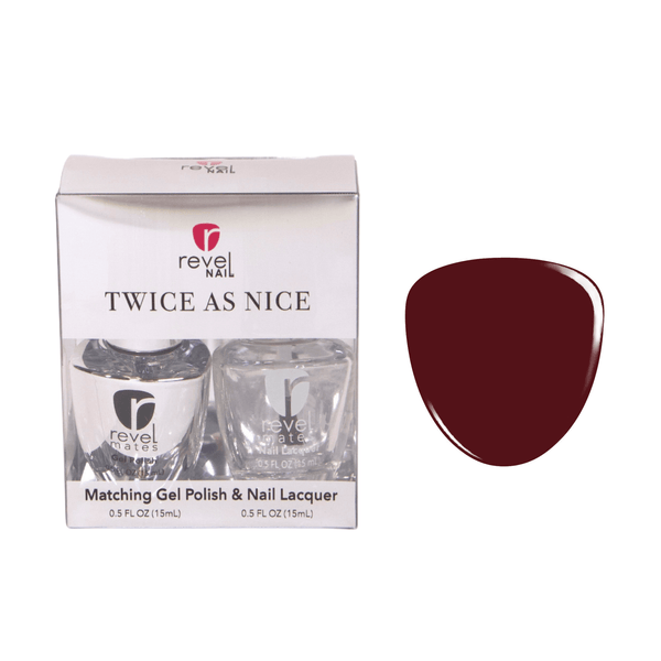 Gel Polish GP939 Carmine Gel and Nail Polish Duo