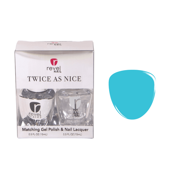 Gel Polish GPS2511 Baybreeze | Gel Polish + Nail Polish Duo Set