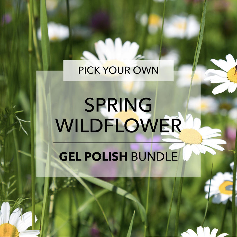Gel Polish Pick 3, Pick 6 or All 9 Spring Wildflower Gel Polish Shades Bundle