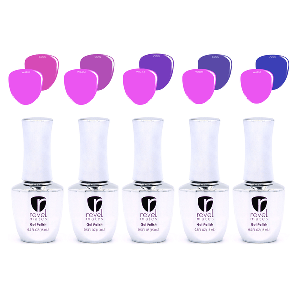 Gel Polish Sweet Charm Mood Changing Gel Polish Tonal Set