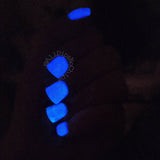 GC10 Glimmer Blue Glitter Dip Powder