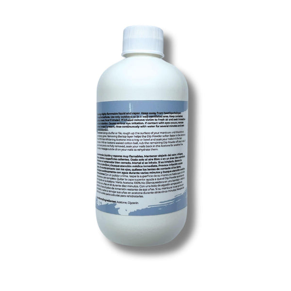 Manicure Removers Non-Whitening Dip Powder Acetone Remover - 8 floz.