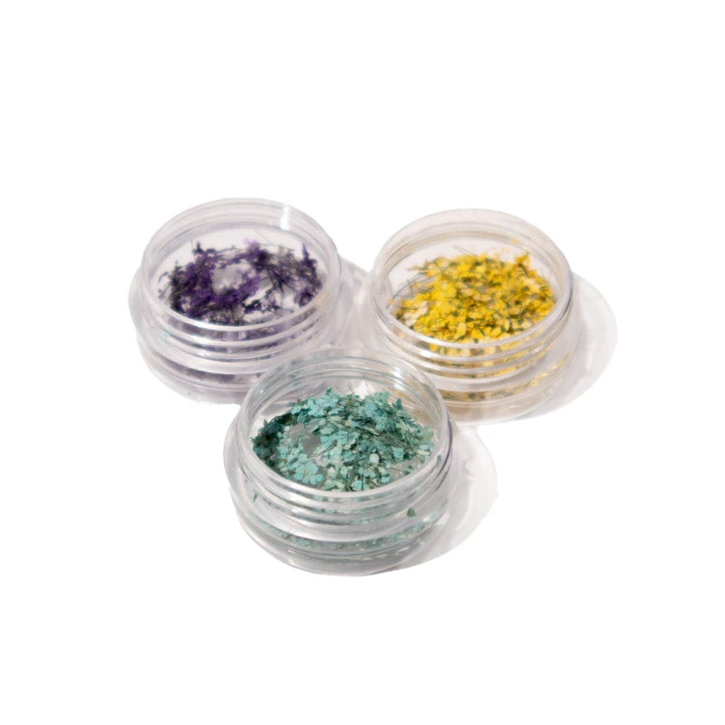Nail Care Dried Flowers Trio