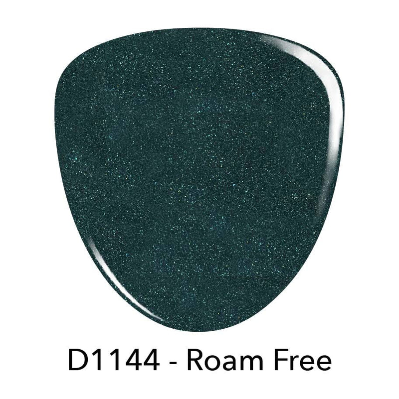 Nail Polish P1144 Roam Free Green Shimmer Nail Polish