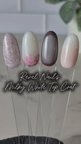 G1658 Milky White Gel Polish Top Coat