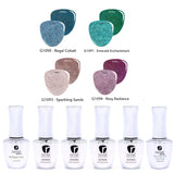 Reflective Glitter 4 Color Gel Polish Starter Kit