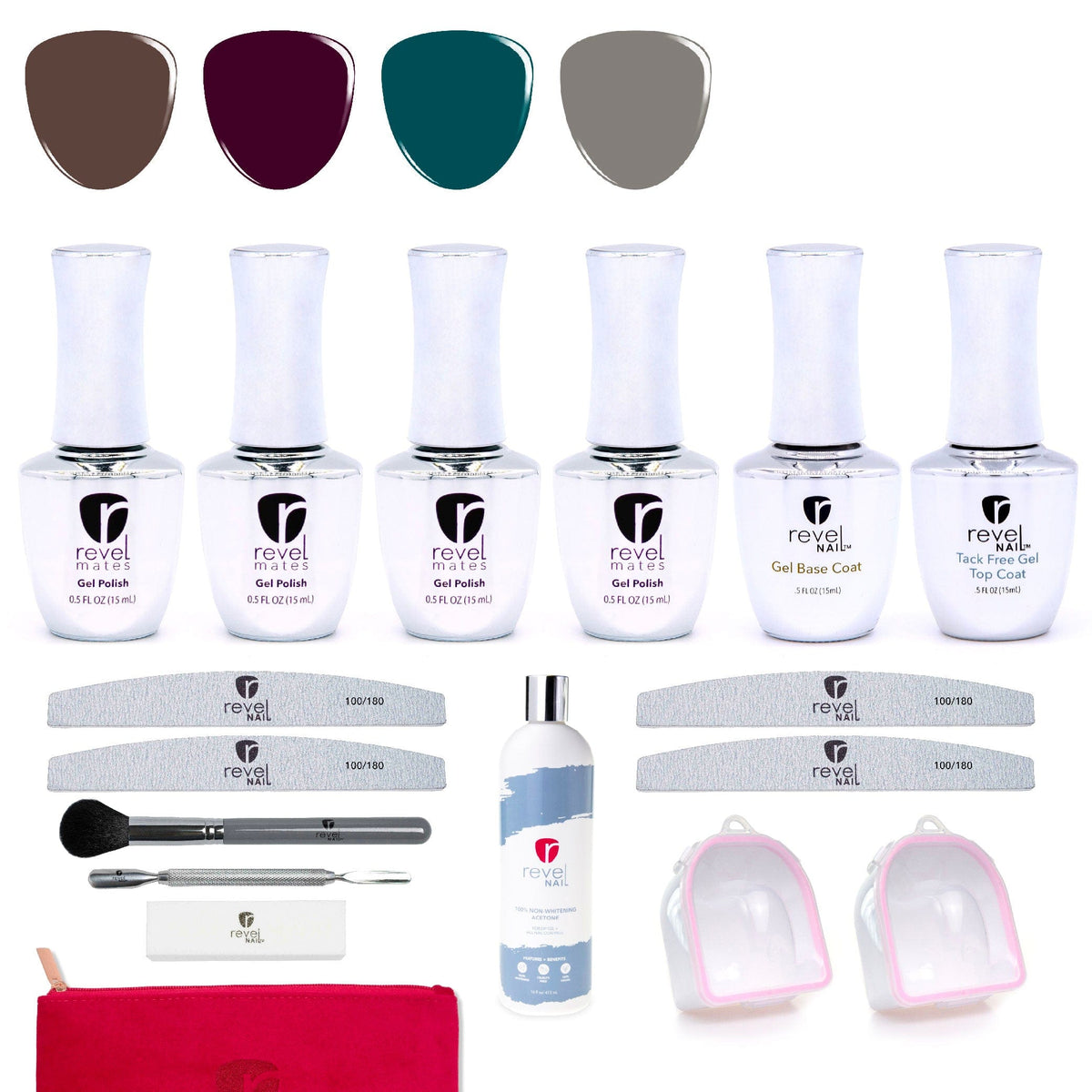 Kit Color Gel Gel Polish Starter Kits – Revel Nail