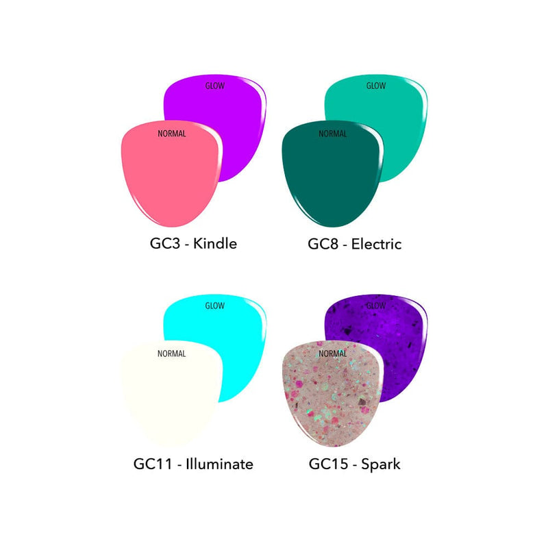 Starter Kits Glow Up | Four Color Dip Powder Starter Kit