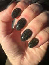 D849 Twilight Glimmer Green Glitter Dip Powder
