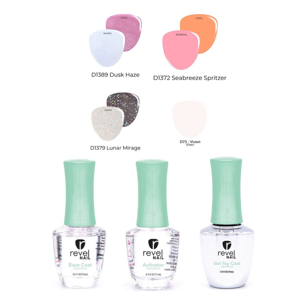 Thermo | Sensitive Liquid Four Color Dip Powder Starter Kit