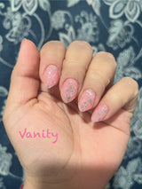 D480 Vanity Pink Glitter Dip Powder