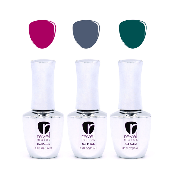 Woodland Nights Gel Polish Trio