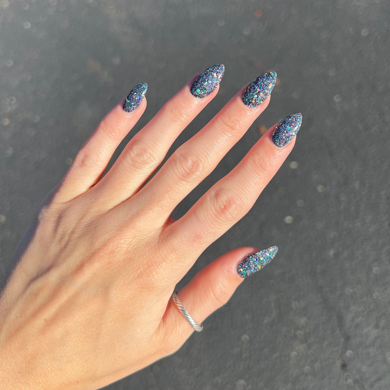 51+ Ombre Nails With Glitter: From Subtle To Stunning - TheFab20s | Ombre gel  nails, Ombre nails, Glitter gel nail designs