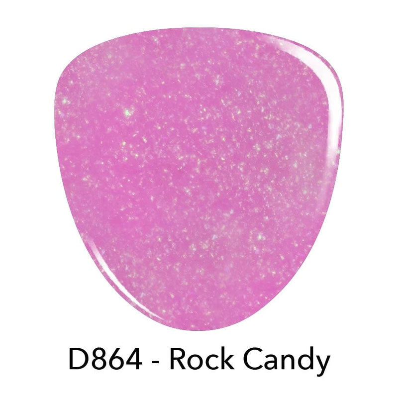 Dip Powder D864 Rock Candy Pink Flake Dip Powder