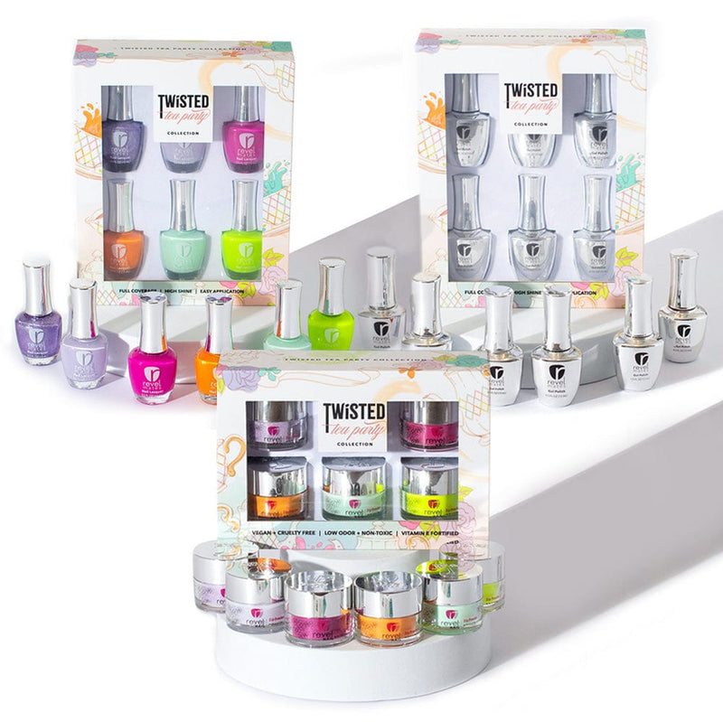 Dip Powder Sets and Collections Twisted Tea Party Dip Powder + Gel Polish + Nail Polish Collection